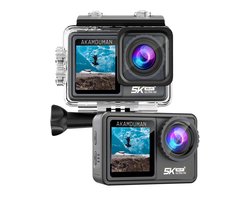 Akamduman® Action Camera 5K 48mp - Actie camera - Vlog camera - Fotocamera - Handycam - Onderwatercamera