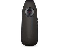 Bovista Politie Bodycam - Chest Camera - Spy Camera - Spy Cam - Verborgen Camera - Spionage Camera - Action Camera - HD + 8GB Opslag