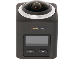 Camlink CL-AC360 Full HD Action Camera 2k Wi-Fi / Microfoon Zwart