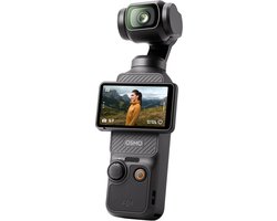 DJI Osmo Pocket 3, Vlogging-camera met 1-inch CMOS en 4K/120fps video, 3-assige stabilisatie, snelle scherpstelling, gezicht-/objecttracking, multi-touchscreen, kleine video- en fotocamera, Youtube