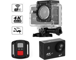 DrPhone Adventure Cam – Action Cam - 1080P Full HD – Waterdicht - 170 ° Gezichtsveld – 2MP - Wifi - Zwart