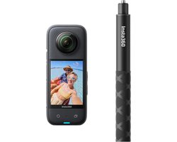 Insta360 - Action camera X3 - Bundel met selfie stick 23-114 cm