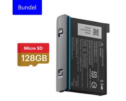 Insta360 X3 Battery 128GB Bundel - Accu en 128GB SD kaart - 1800mAh - Start accessoire