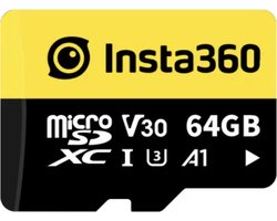 Insta360 X3 Memory Card 64GB (CINSAAVC) - Micro SD kaart - 4K video