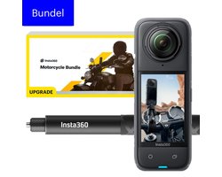 Insta360 X4 - 3 in 1 Motorcycle Bundel - 8K Actioncam 360° Panorama