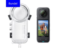 Insta360 X4 Diving Bundel - 8K Actioncam 360° Panorama - Met Invisible Dive Case