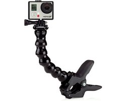 Jaws houder klem voor oa GoPro actioncams Flex clamp + Verstelbare Neck