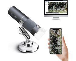 Microscope - Science - Digital Microscope - Incl. Camera - Compatible with Smartphone - Electric