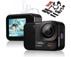 National Geographic ActionCam - 4K Ultra-HD - 60fps - WIFI - Action Cam Explorer - 6P