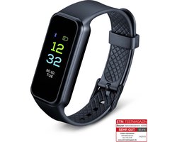 Beurer AS 99 Activity Tracker - Bluetooth® - Activiteit- en slaaptracking - 'Zeer goed' getest - Hartslagmeting pols - Gekleurd touchscreen - Alarm - Melding oproepen/berichten/sms/Whatsapp - Zoekfunctie - Waterdicht IP 67 - 3 Jaar garantie