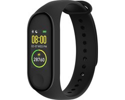 Denver BFH-242 -  Activity tracker - Fitnessband - Hartslagmeter - Bloeddrukmeter - Temperatuurmeter - IP67 Waterproof - Stappenteller - Zwart