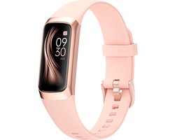 Huvox Stappenteller - Activity Tracker - Stappenteller Horloge - Smartwatch - Dames en Heren - Roze