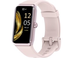 Kiraal Venture Active - AMOLED Activity Tracker - Stappenteller - Hartslagmeter - Bloeddrukmeter - Smartwatch - Waterdicht - Heren - Dames - Nederlandse Handleiding - Rose