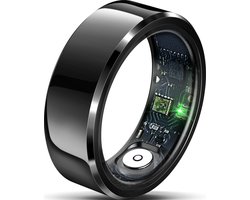 Parya – Smart Ring - Europese ringmaat 60- Waterdicht – Slaapmonitor – Hartslagmeter - SpO2 Monitor - Dagelijkse Activiteitstracking - Mobiele App – Zwart