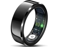 Parya – Smart Ring - Europese ringmaat 62- Waterdicht – Slaapmonitor – Hartslagmeter - SpO2 Monitor - Dagelijkse Activiteitstracking - Mobiele App – Zwart