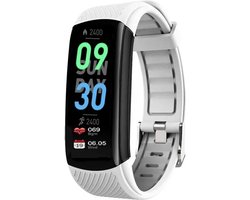 Royal supplies GM20- Stappenteller - Activity Tracker - Fitness tracker - 2024 model - Smartwatch - Screenprotector- Grijs