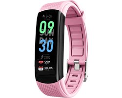 Royal supplies GM20- Stappenteller - Activity Tracker - Fitness tracker - 2024 model-Smartwatch - Screenprotector- Roze