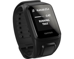 TomTom Spark Cardio + Music GPS Fitness Tracker - Zwart - Large