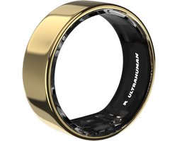 Ultrahuman Ring Air - Gold - Ringmaat 10 - Smart Ring - Slaap Tracking - Hartslag & Temperatuur Monitoring, Volg Slaap, Beweging & Herstel