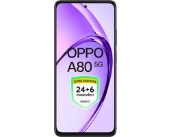 OPPO A80 5G - 256GB - Starry Black - Extra Garantie 24+6 Maanden!