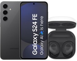 Samsung Galaxy S24 FE - 128GB - Graphite + Samsung Galaxy Buds FE - Graphite