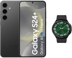 Samsung Galaxy S24 Plus 5G - 512GB + Galaxy Watch6 47mm Classic - Onyx Black