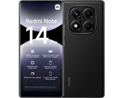 Xiaomi Redmi Note 14 Pro - 8GB/256GB - Midnight Zwart