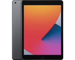 Apple iPad (2020) - 10.2 inch - WiFi - 128GB - Spacegrijs