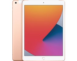 Apple iPad (2020) - 10.2 inch - WiFi + 4G - 128GB - Goud