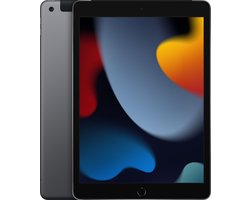 Apple iPad (2021) - 10.2 inch - WiFi + 4G - 256GB - Spacegrijs