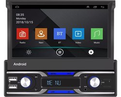 1Din Autoradio | Apple Carplay | Android Auto | USB, Aux, Bluetooth | MP5