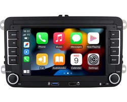 2024 Android 13.0 Radio Display voor Volkswagen Polo|Golf|Touran|Transporter|Caddy - Met Apple CarPlay, Android Auto, Navigatie & Radio! Nu met Achteruitrijcamera en Externe Microfoon! Ook geschikt voor Seat en Skoda