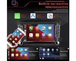 2024 Android 13.0 Radio Display voor Volkswagen/Seat/Skoda) - Met Apple CarPlay, Android Auto, DAB+ Navigatie & Radio! Nu met Achteruitrijcamera | RCD 210 | RCD 310 | RNS 310 | RNS 315 | RCD510 | RNS 510