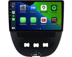 2025 Android 14.0 Radio Display voor Citroen C1 (2005 - 2014) - Met Apple CarPlay, Android Auto, Navigatie & Radio! Met achteruitrijcamera !