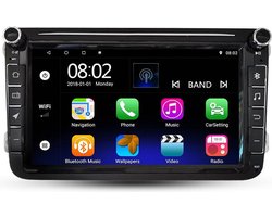 Android 10.0  8 inc Scherm  Car Video voor VW CC Universal Golf / Polo / Tiguan / Passat / B7 / B6 / SEAT / Leon WIFI GPS BT WIFI Radio SWC