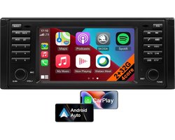 Android 13 Autoradio - 7 inch Touchscreen - Voor BMW 5 Serie E53 - Ingebouwde CarPlay & Android Auto