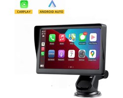 Android Auto Scherm - Carplay Scherm - Carplay scherm universeel - 7' Inch HD Scherm - Bluetooth 5.0