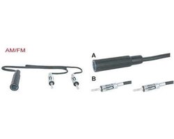 Antenne split adapter din female --> 2x din male