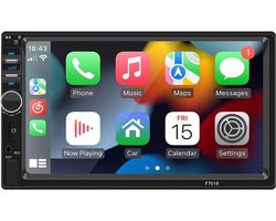 Autoradio | 7 inch Touchscreen | Apple Carplay | Android Auto | 2 DIN Universeel | Bluetooth | USB