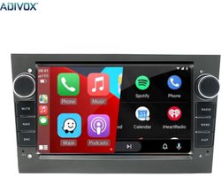 Autoradio 7 inch voor Opel Corsa/Astra/Vectra/Zafira/Combo 2GB+32GB Android 12 CarPlay/Auto/WiFi/GPS/RDS/DSP