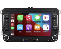 Autoradio Android 12 Voor VW Polo/Golf/Seat/Skoda 2003-2015 2GB+32GB CarPlay/Auto/WiFi/RDS/GPS/DSP/NAV