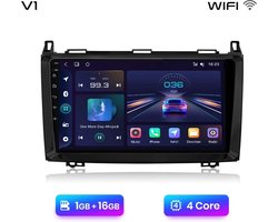 Autoradio - Android Carplay - Bluetooth Radio - Mercedes Benz W169 W245 B200 W906 Sprinter W639 Vito