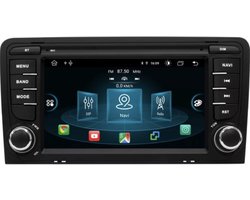 Autoradio Geschikt voor Audi A3 8P S3 RS3 Sportback 2003-2012 Android 10 CarPlay/Auto/WIFi/GPS/RDS/DSP/5G