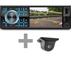 Autoradio inclusief achteruitrijcamera – Bluetooth, USB, AUX – 4 Inch Scherm – Extra USB (RMD434DAB-BTV)