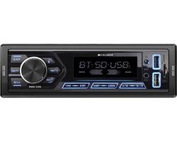 Caliber Autoradio met Bluetooth - Handsfree bellen - Enkel DIN - USB Oplaad poort - 4 x 55 Watt - Afstandsbediening - Audio streamen - USB, SD, AUX, FM, RDS (RMD035)