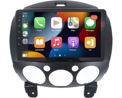 BG4U - Android navigatie radio geschikt voor Mazda 2 2007-2013 met Apple Carplay en Android Auto