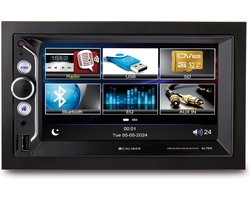 Caliber 2 DIN Autoradio - Bluetooth - Multimedia Autoradio - 6,2" Touchscreen - 2 DIN - Achteruitrijcamera Ingang - Handsfree bellen - iOS & Android Mirror link - USB Oplaadpoort (RMD805BT)