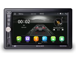 Caliber 2 DIN Autoradio - DAB+ - Autoradio met Bluetooth - Multimedia - 7" Touchscreen - 4 x 75 Watt - Android Autolink - Handsfree bellen - USB-C Oplader (RMD807DAB)