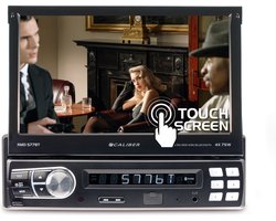 Caliber Autoradio met Bluetooth - Klapscherm - USB, SD, AUX, FM - RDS - 1 DIN - Enkel DIN - Achteruitrijcamera Ingang - Handsfree bellen (RMD577BT)