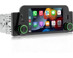 Carplay Dongle & Carplay Scherm Geschikt voor Auto's - Draadloos voor Apple en Andoid - 5 Inch - Universeel Wifi Video Speler - Geen Camera